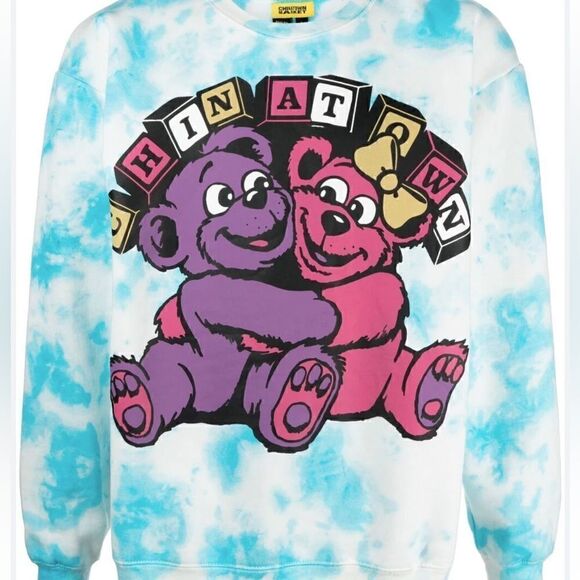 NWTs chinatown MARKET Hypercute Bears Crewneck Sweatshirt - Picture 3 of 3